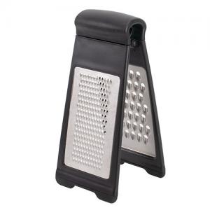 2 Sides Foldable Collapsible Stainless Steel Cooking Parmesan Grater for Block Cheese