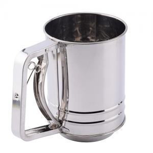3 Cup Hand-held Stainless Steel Baking Powder Sifter for Flour
