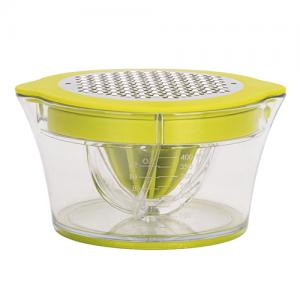 Multi-function Mechanical Plastic Fruit Orange Citrus Lime Lemon Squeezer Juicer with Container 