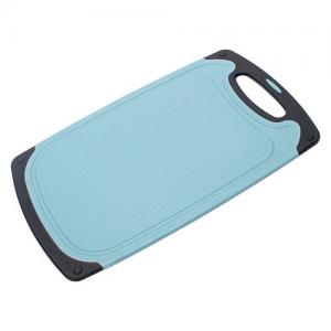 Large Anti-slip Wheat Straw Fiber Vegetable Meat Plastic Cutting Chopping Board for Cooking