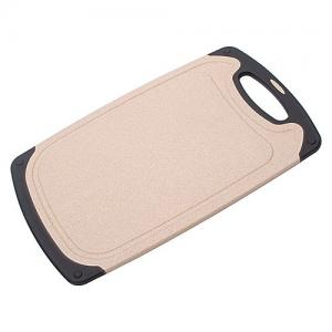 Medium Non-slip Rectangle Rich Husk Plastic Chopping Cutting Board for Kitchen