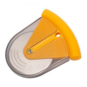 Safe Sharp Stainless Steel Pizza Cutter Slicer with Protective Blade Guard  