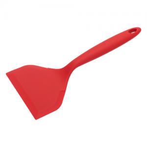 Non-stick Wide Square Silicone Cooking Burger Omelette Shovel Turner Spatula for Baking