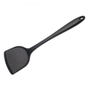 Heat Resistant Sturdy Non-Stick Silicone Kitchen Utensil Solid Cooking Wok Turner Spatula for Cookware  