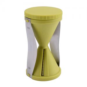 Double Blade Manual Plastic Funnel Spiral Carrot Cucumber Vegetable Spiralizer Cutter Slicer