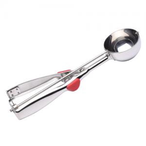 2.5 Oz Stainless Steel Muffin Measuring Scooper for Batter 