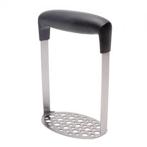 Amazon Manual Non-slip Upright Stainless Steel Potato Press Masher with Soft Handle